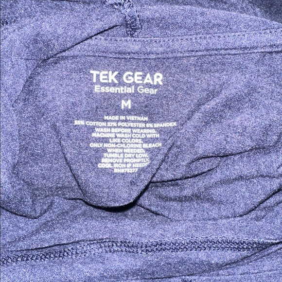 Tek Gear Cowl Neck Sweatshirt Athleisure Sweatshirt Dress Blue Medium M - Picture 3 of 3